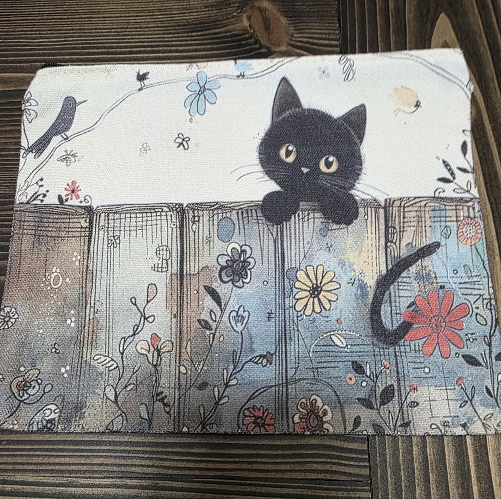 Black Cat Cosmetics Bag